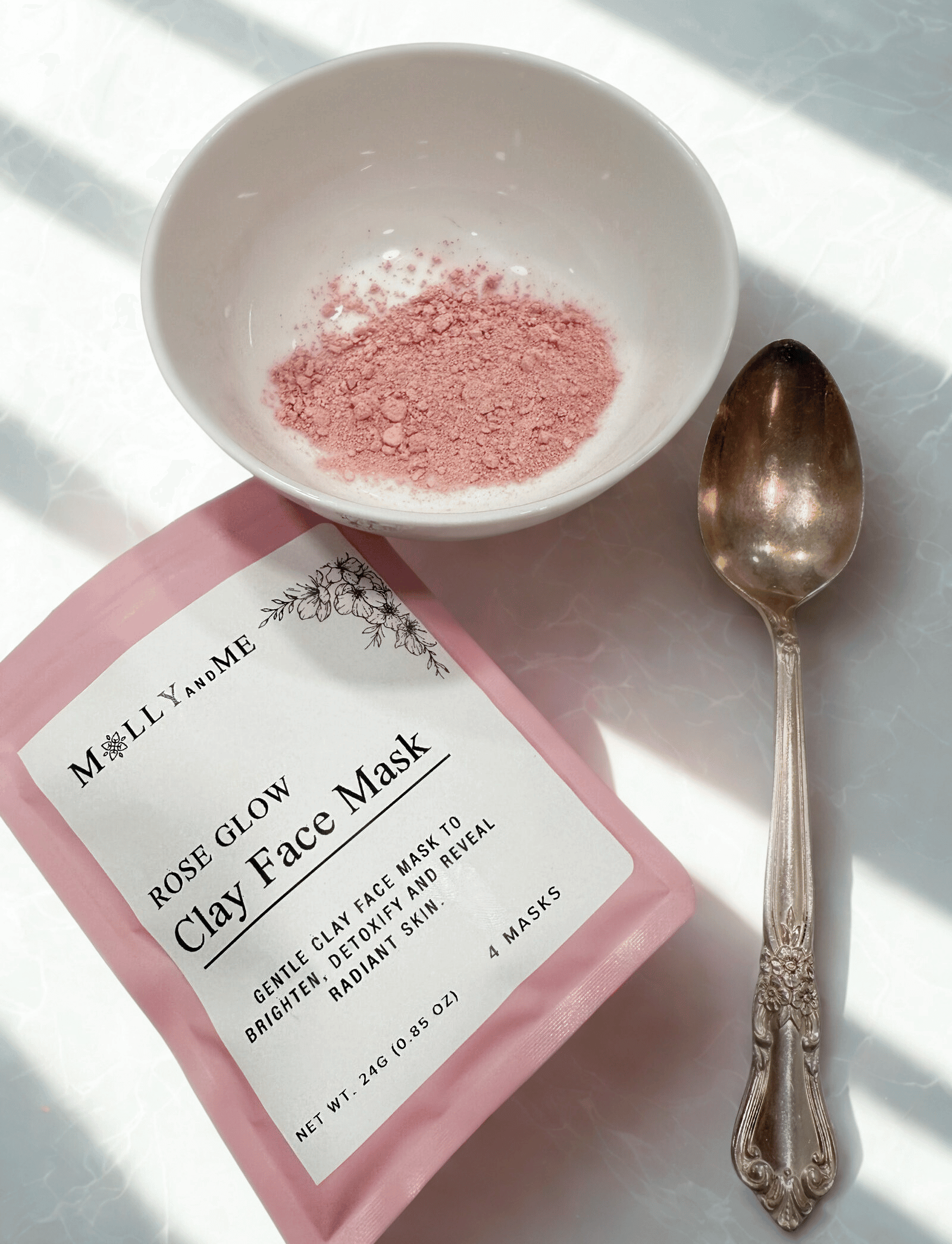 Rose Glow Clay Face Mask - Image 2